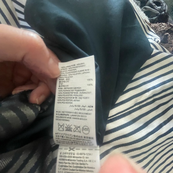 Banana Republic Gray Ruffled Sheath Dress - Picture 8 of 8